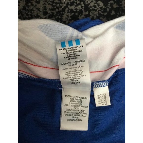 Adidas Blue and Red Mini Skirt - Picture 6 of 8